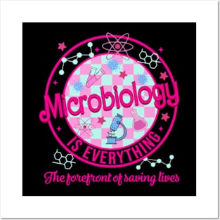 Pink Retro Lab Week 2024, Microbiology, Laboratory, Lab Tech Team, Med Tech, Lab Scientist Posters and Art